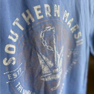 Southern Marsh Light Blue Graphic Tee